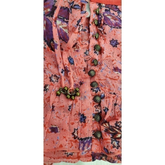 Free People Sunrise Nightie Dress Large NWT - Picture 4 of 4